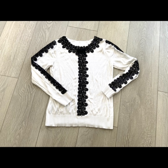 Women’s Cream White Knit Sweater - Picture 1 of 7
